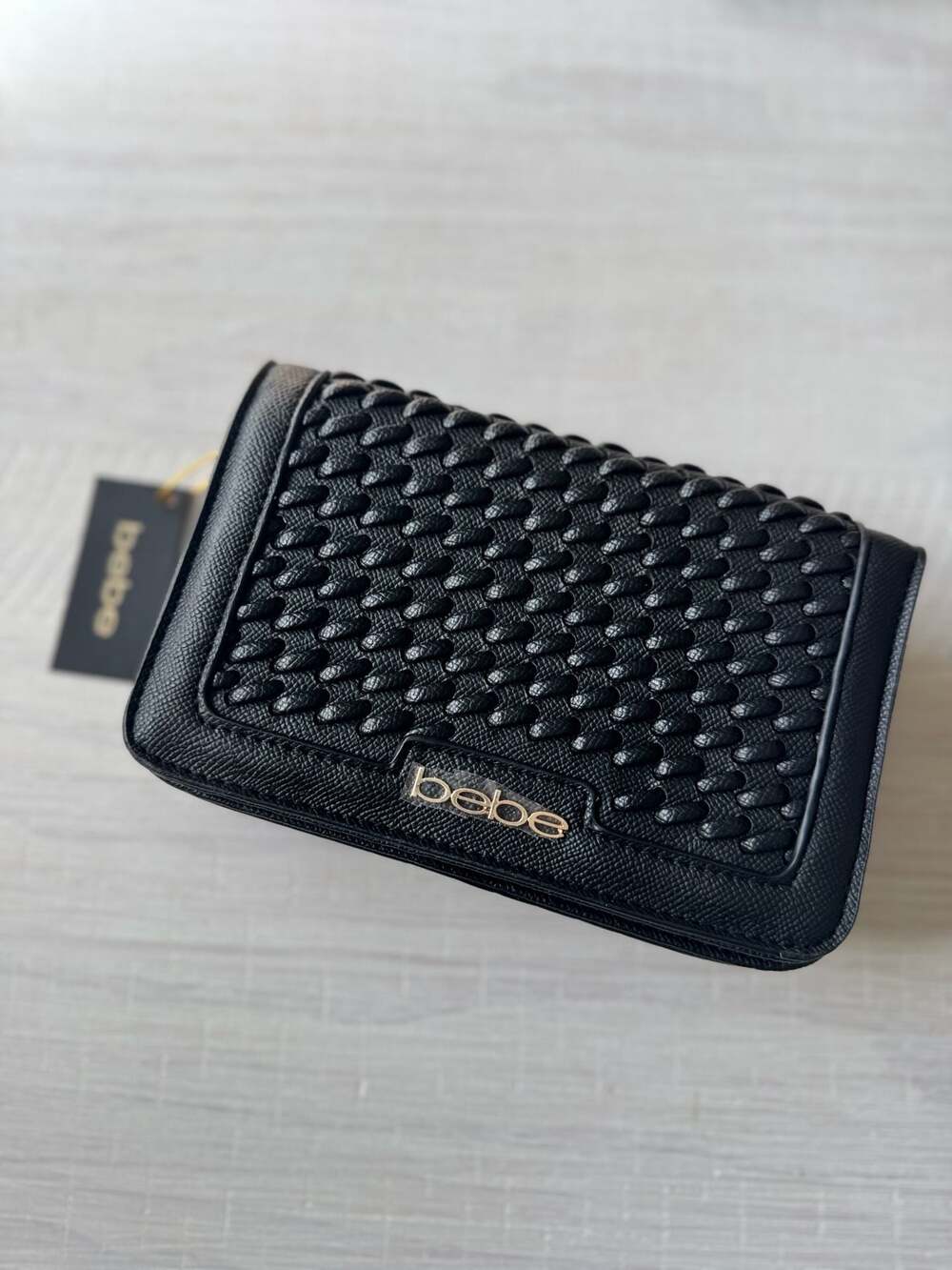 bebe Katriel Crossbody Bag in Black